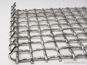 Crimped wire mesh