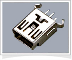 Mini USB connector