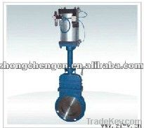 Stainless steel knife gate valve