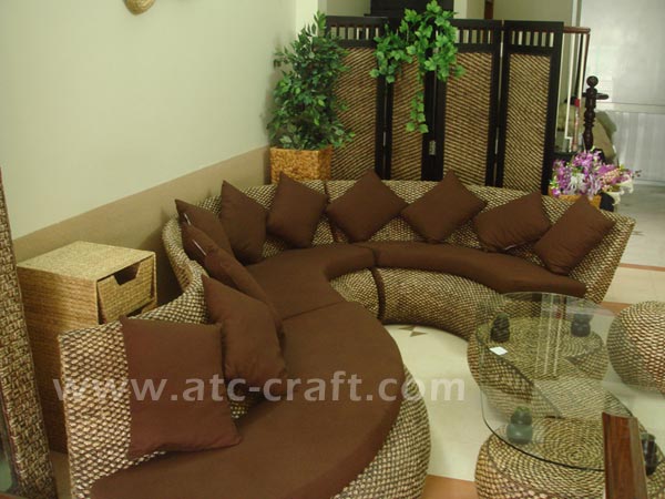 Water Hyacinth Question Sofa.