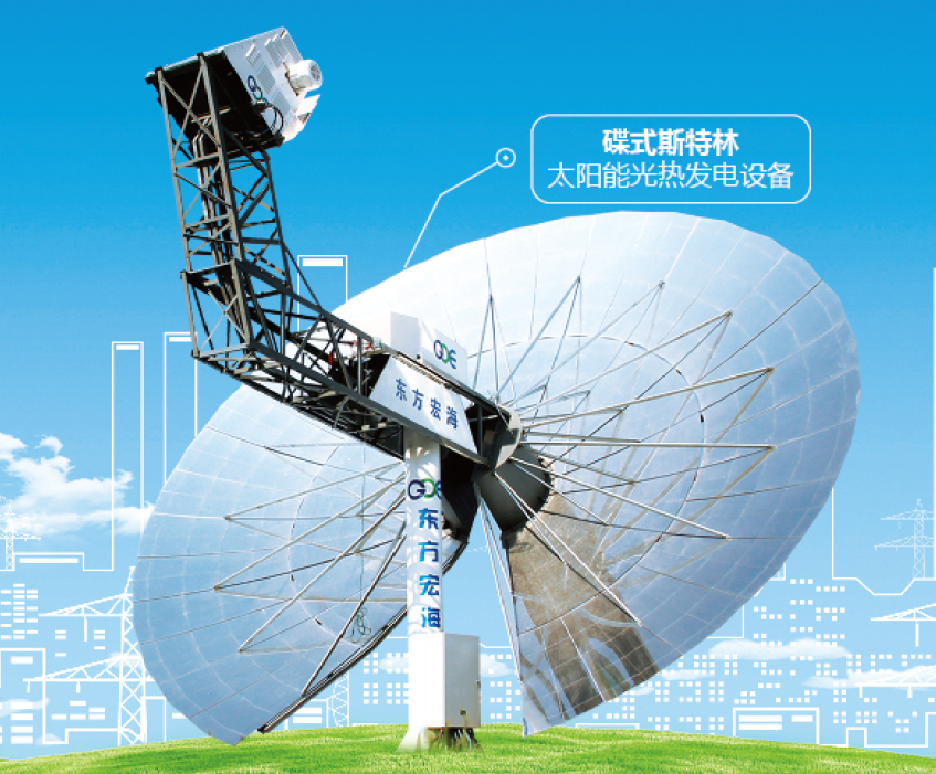 Solar Stirling Engine Generator for CSP Power Plant 