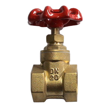 brass gate valve