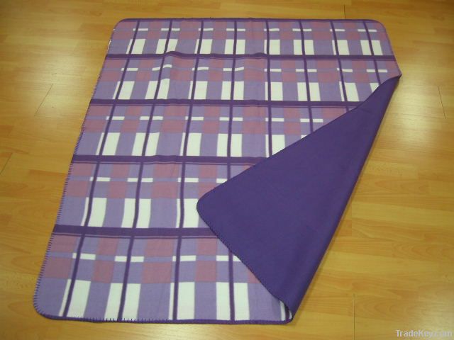 complex printed fleece blanket, air blanket