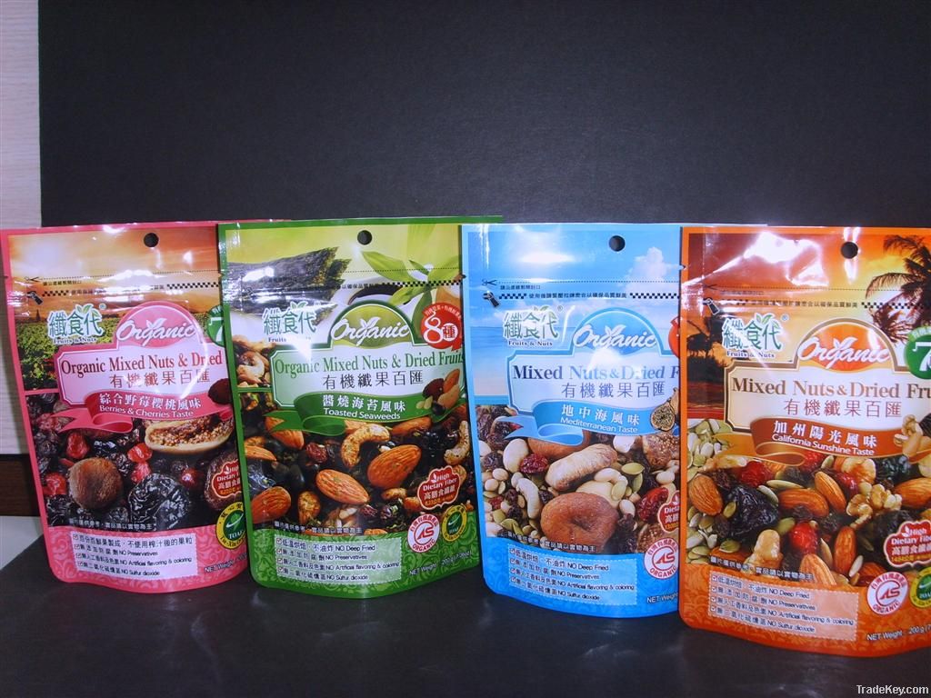 Dried Fruits Snacks & Nuts Packaging Materials