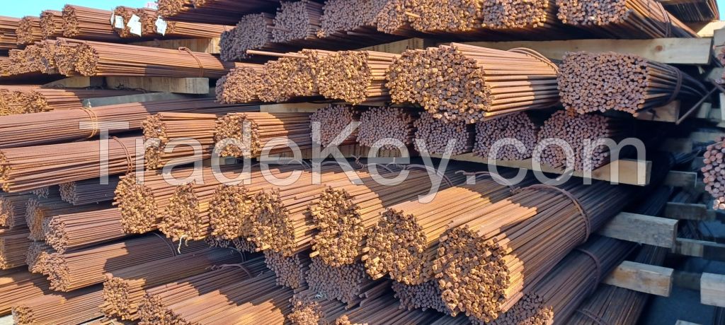 Steel rebars B500B grade 10-12-16 mm