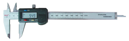 Carbide-tipped Digital Caliper