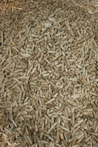 Straw pellets