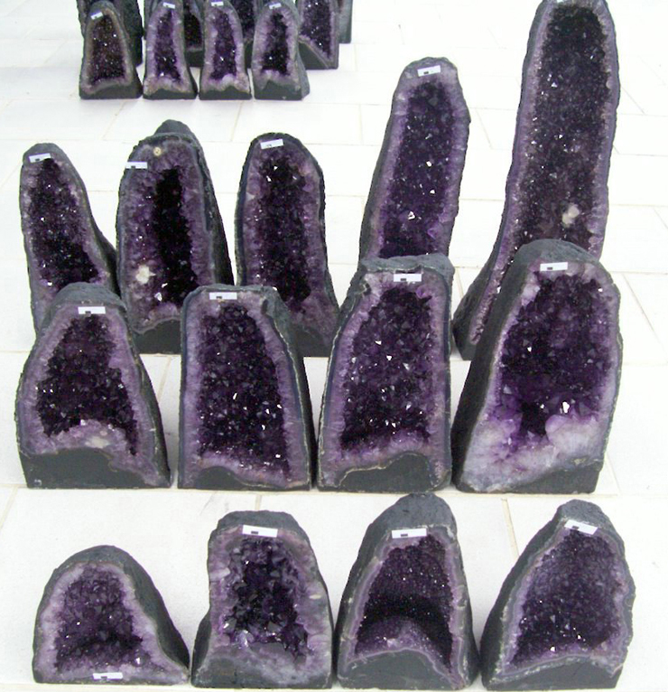 Amethyst Citrine Geodes