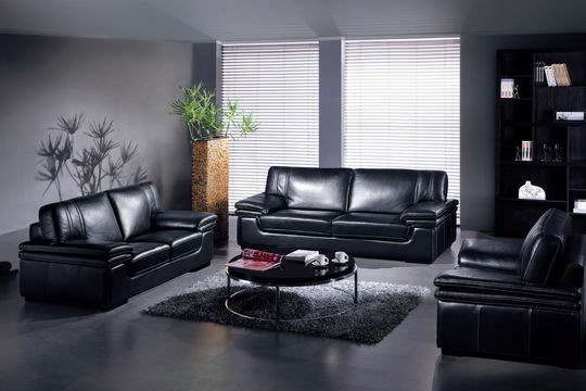 leather sofa