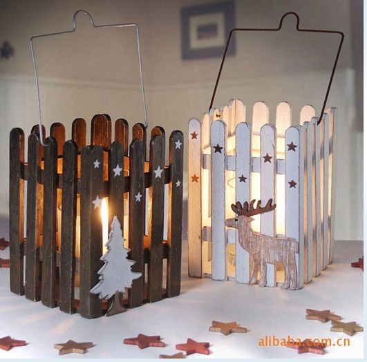 2011 wooden candle holder, wooden craft, wooden decoration