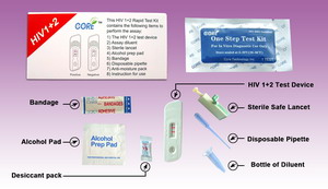 HIV 1+2 rapid test