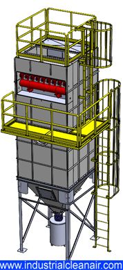 Compact Baghouse Dust Collector