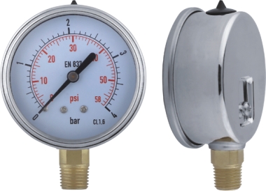 LIQUID GAUGES WITH ROLL RING BEZEL