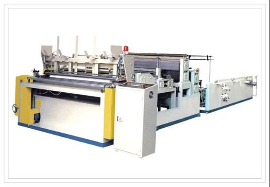 Total automatic toilet paper perforating rewinder