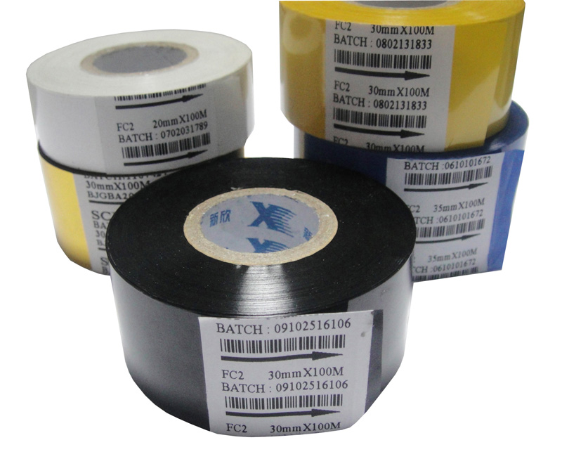 Black 30mm*100M Hot stamping foil to print Batch-number