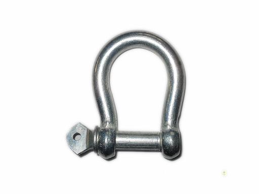 rigging large bow shackles