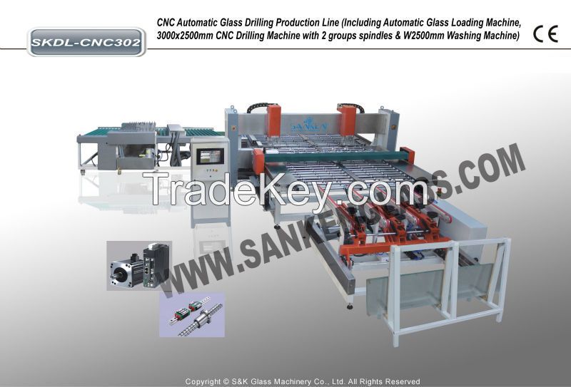 Fast Speed CNC Glass Drilling Machine