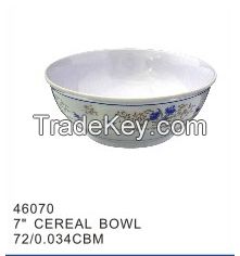 Top quality colorful melamine food storage bowl Functional large capacity melamine green durable bread mixing bowl