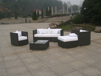 rattan sofa