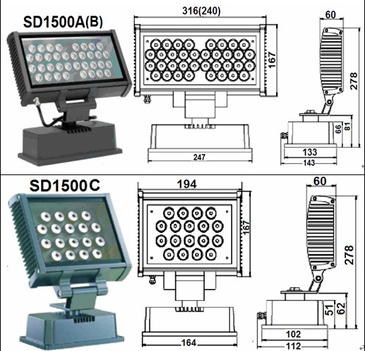 light housing, LED Light Housing