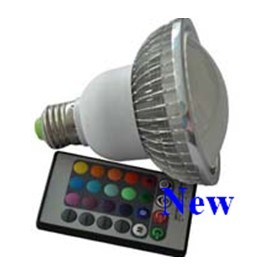 E27 RGB led spotlight