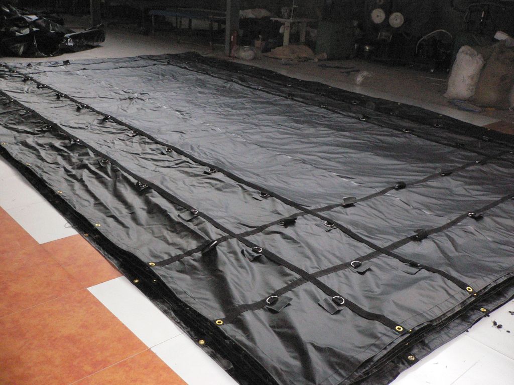 18oz Heavy Duty Vinyl Truck Tarps For Lumber Tarps Steel Tarps