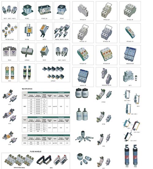 Fuse Link, Fuse Holder, Fuse Base