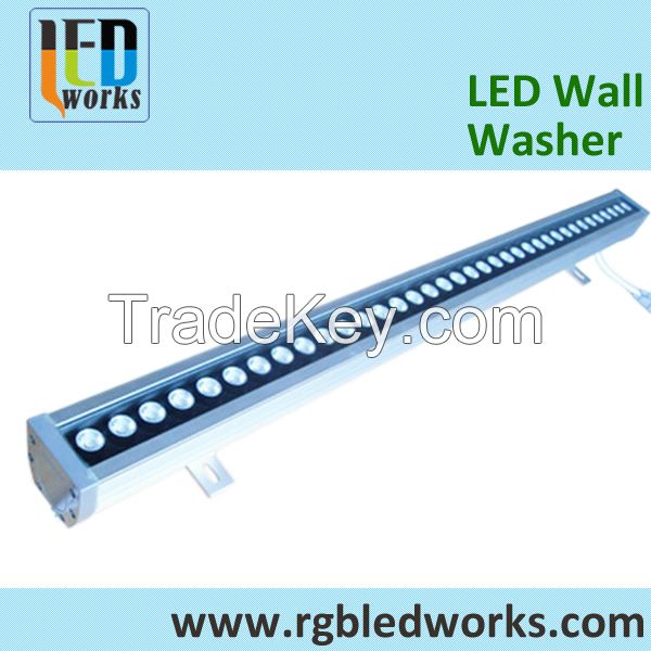 DC24V DMX LED Wall washer Slim linear bar lighting