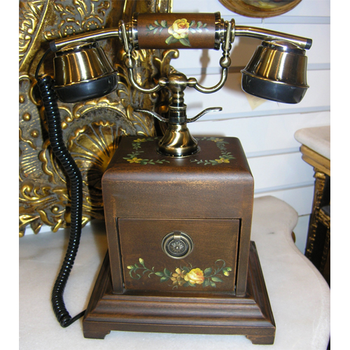 Elegant Classical Wooden Dest Telephone