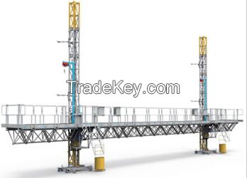 Double Mast Climbing Work Platform