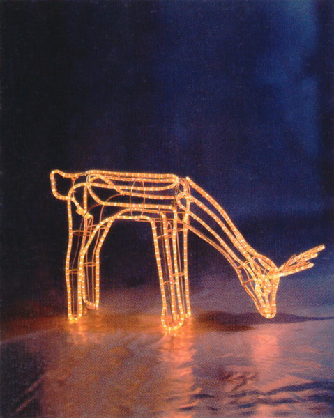 3D Reindeer Family - Rope Light - Christmas Lights - LED Rope Light