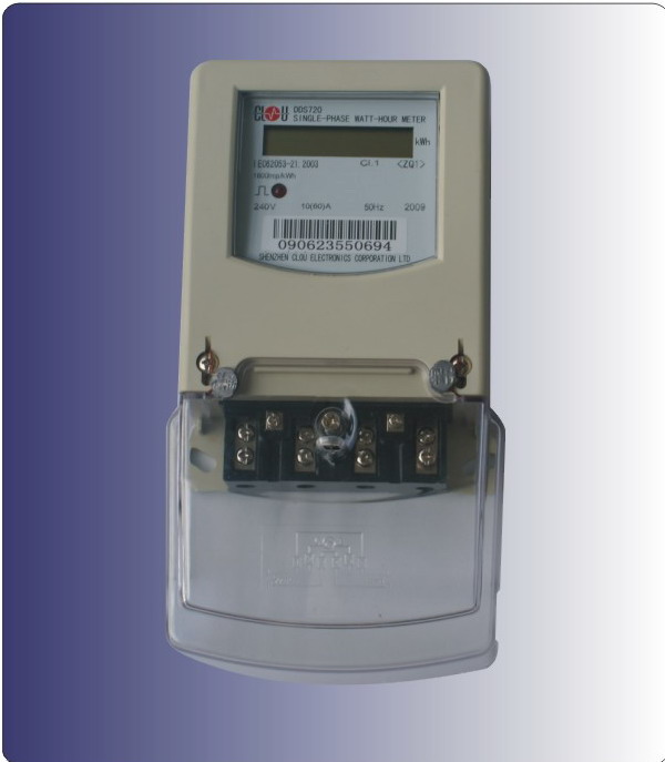 Single Phase Static kWh Meter