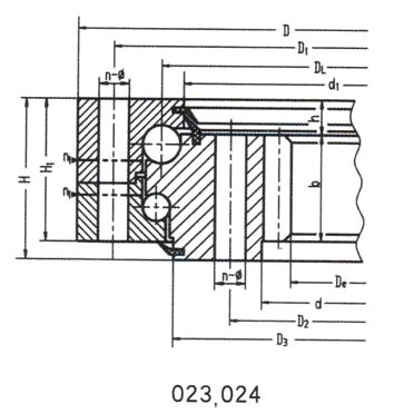 doubel row ball slewing , slewing , slewing ringi bearing