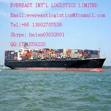 FCL/LCL sea shipping forwarder agent from Shenzhen, China