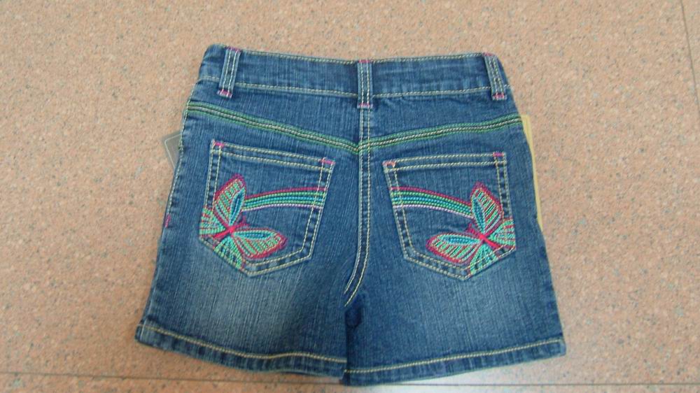 girls denim short