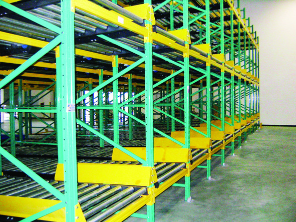 Pallet Flow Rack & Push Back Rack