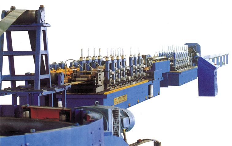 welded pipe mill line