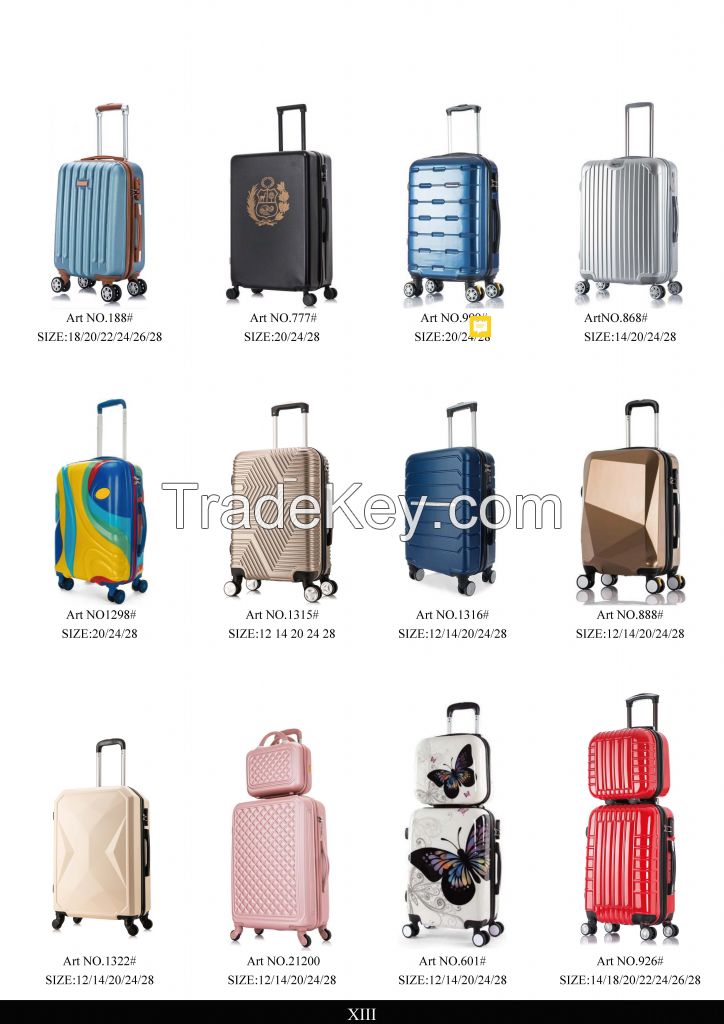 3sets of soft&hard luggage