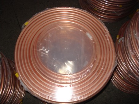 Pancake coil copper tube