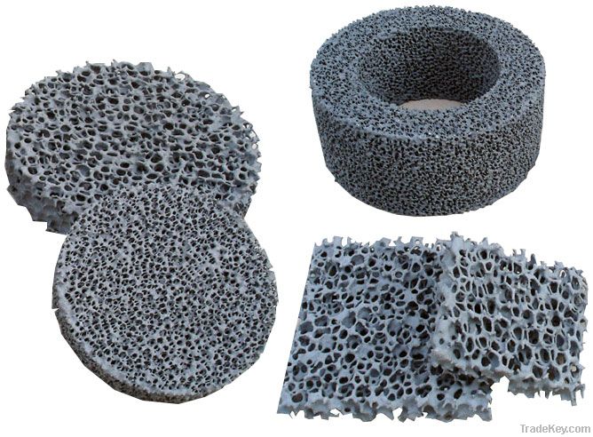 Silicon Carbide Ceramic Foam Filters