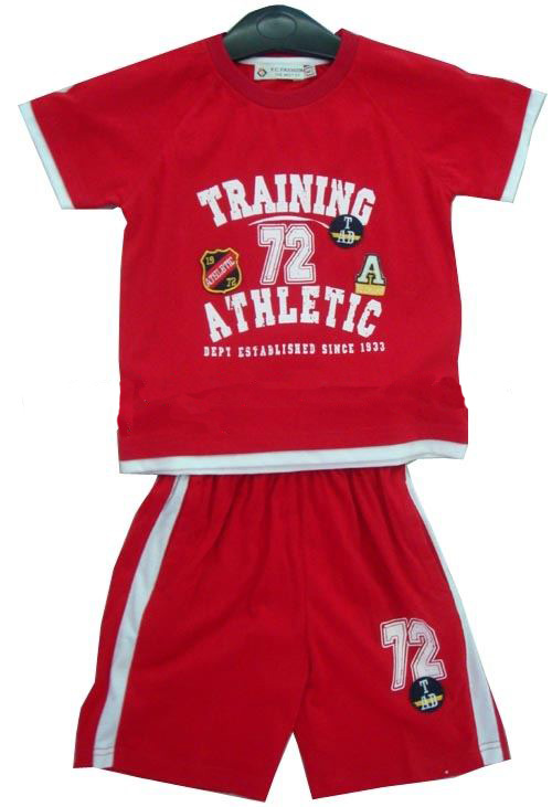 Children Sport T-Shirt Suit