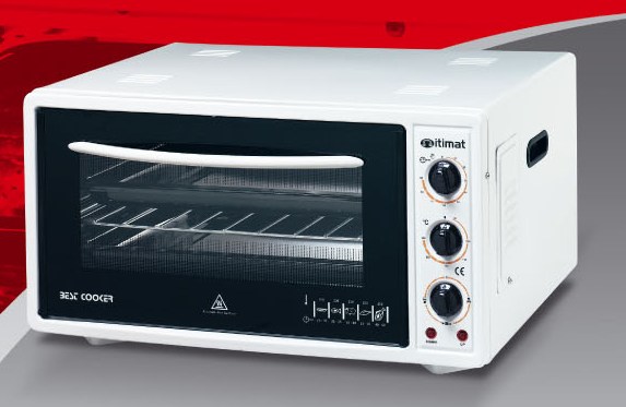 Electric Square Oven 45 Lt. (With Timer&amp;Thermostat)