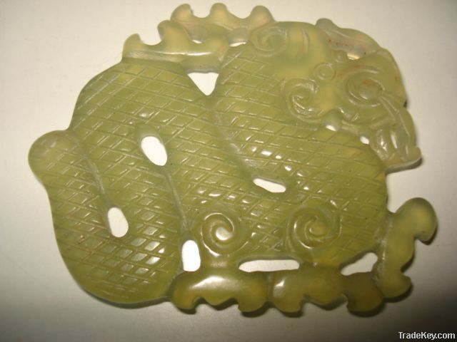 nature jade piece jade craft