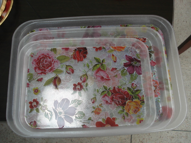 PS plastic tray