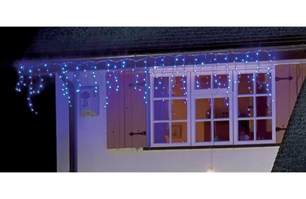 120 White LED Multi-function Lights,christmas lights