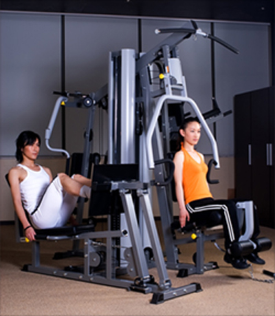 multi-station gym 2-Weight Stack Work Station