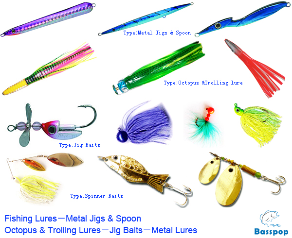 Fishing Lures,Metal Jigs &amp; Spoon,Octopus &amp; Trolling Lures,Jig Baits