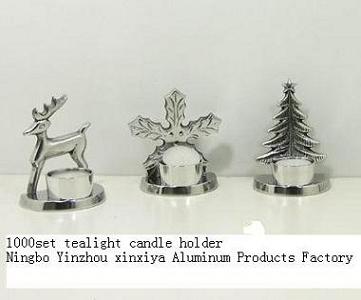 christmas candle holder