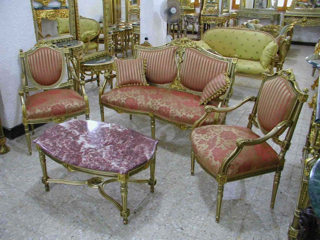 French Salon (Cup Sofa)