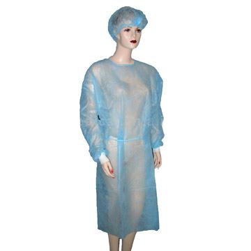 Non Woven Isolation Coat, Surgical Gown